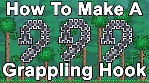 how to make grappling hook terraria.